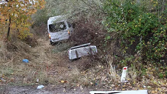 Tur minibüsü şarampole uçtu: 20 yaralı