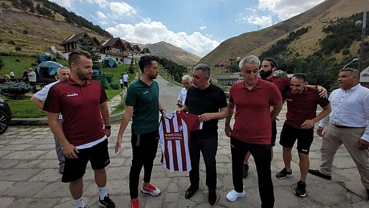 Yıldırım, Elazığspor'u Erzurum'da ziyaret etti