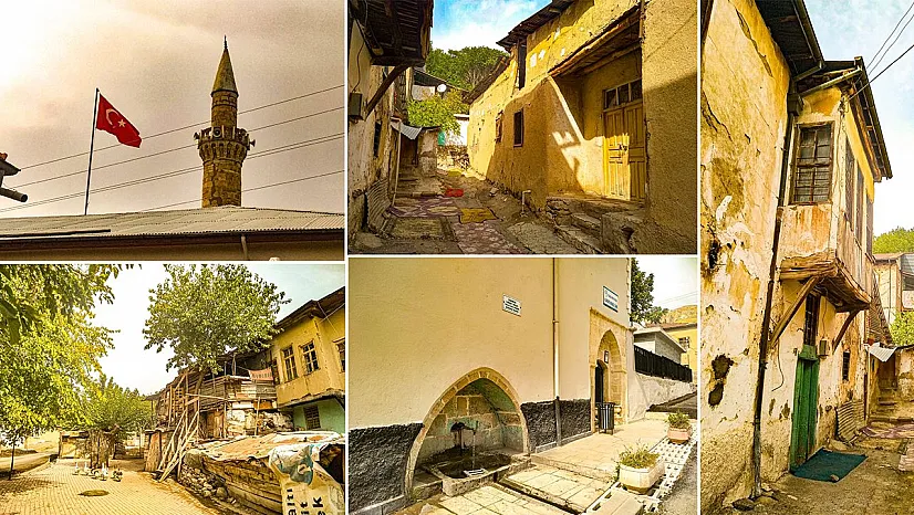 Elazığ'da tarihi konaklar sonbahar renklerine büründü