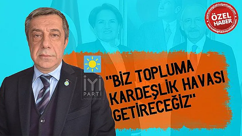 İTTİFAK ADAYI 'ŞEKERDAĞ'