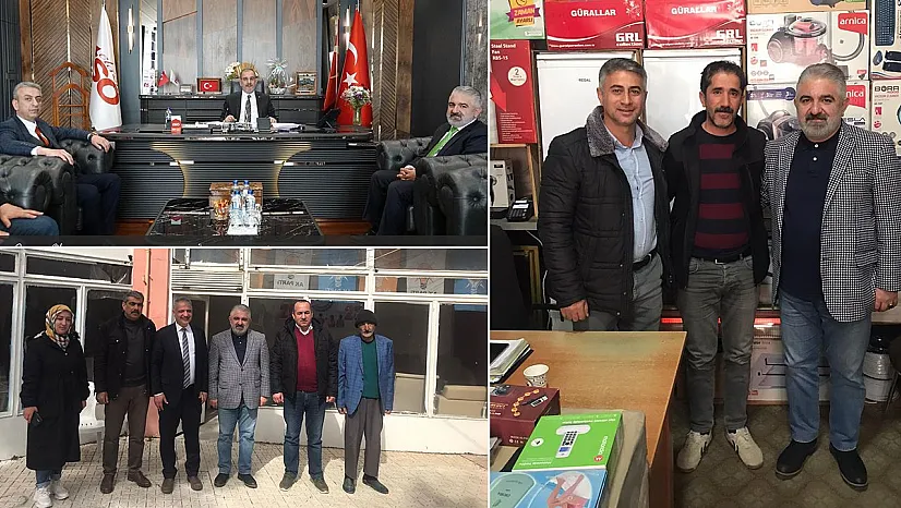 Ak Parti Milletvekili Aday Adayı Av. Gülaç, Ziyaretlerini Sürdürüyor