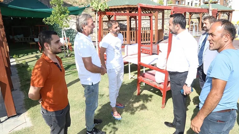 Başkan Şerifoğulları Zafran Mahallesi'ni Ziyaret Etti