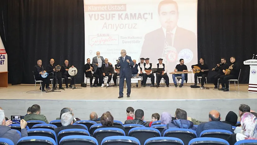 Elazığ Belediyesi'nden Klarnet Ustası Yusuf Kamaç'a Vefa