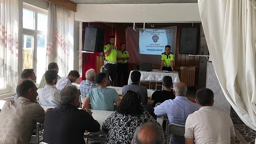 Elazığ'da Servis Sürücülerine Eğitim