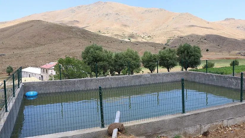 Elazığ İl Özel İdaresi Sivrice İlçesi Başkaynak ve Yedikardeş Köylerinde Sulama Projesini Hayata Geçirdi