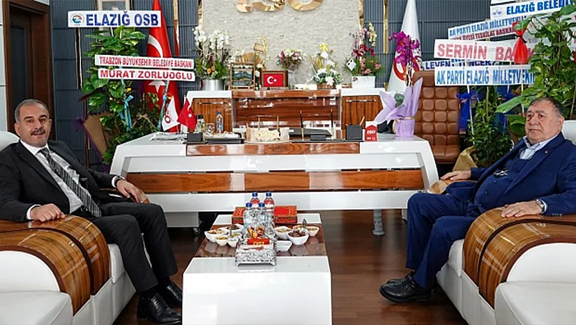 GTİ Başkanı Parmaksız, Başkan Alan İle Bir Araya Geldi