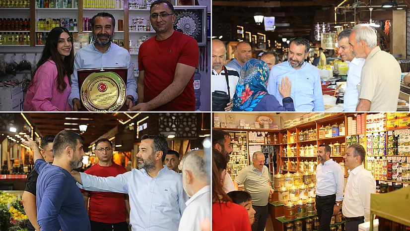 Kapalı Çarşı Esnafından Başkan Şerifoğulları'na Teşekkür