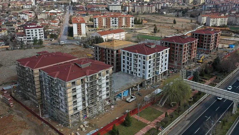 Kentsel Dönüşüm Konutlarının İnşası Devam Ediyor