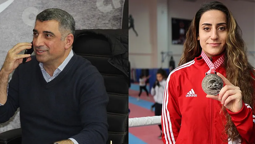 Milletvekili Erol'dan Şampiyon Gizem Özer'e tebrik telefonu