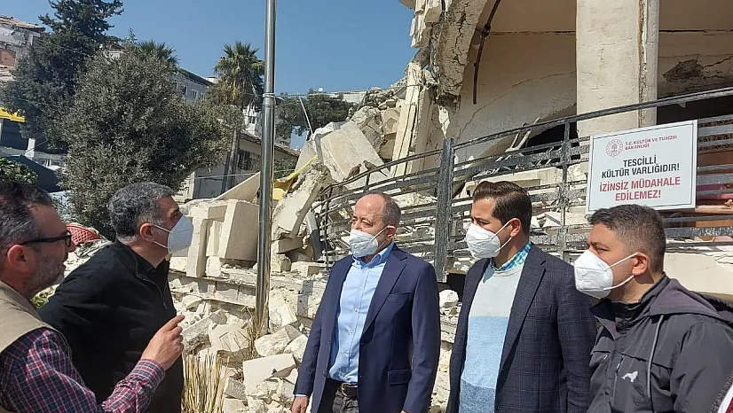 Milletvekili Erol, Deprem bölgesi Hatay'da