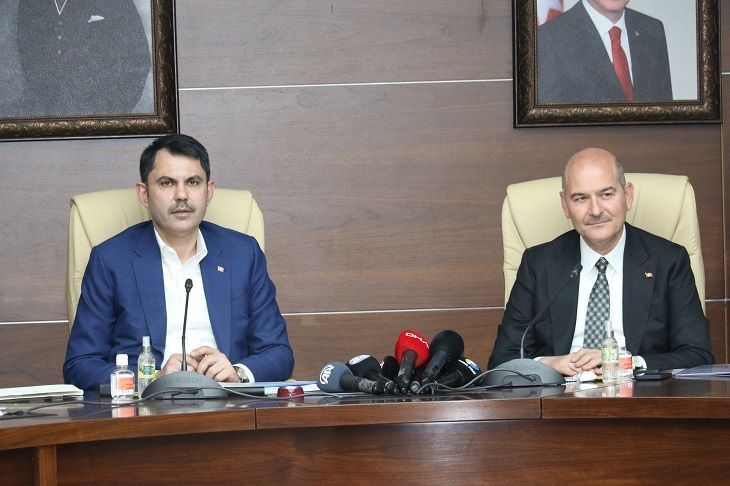 Soylu:  'Afetler, Şehrin Yenilenmesi Sonucunu Getiriyor'